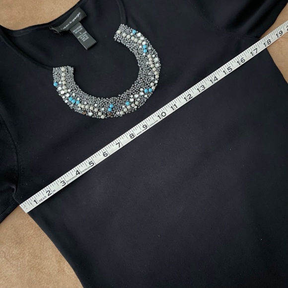 Y2K Cable and Gauge Beaded Scoop Neckline Top - Picture 8 of 12